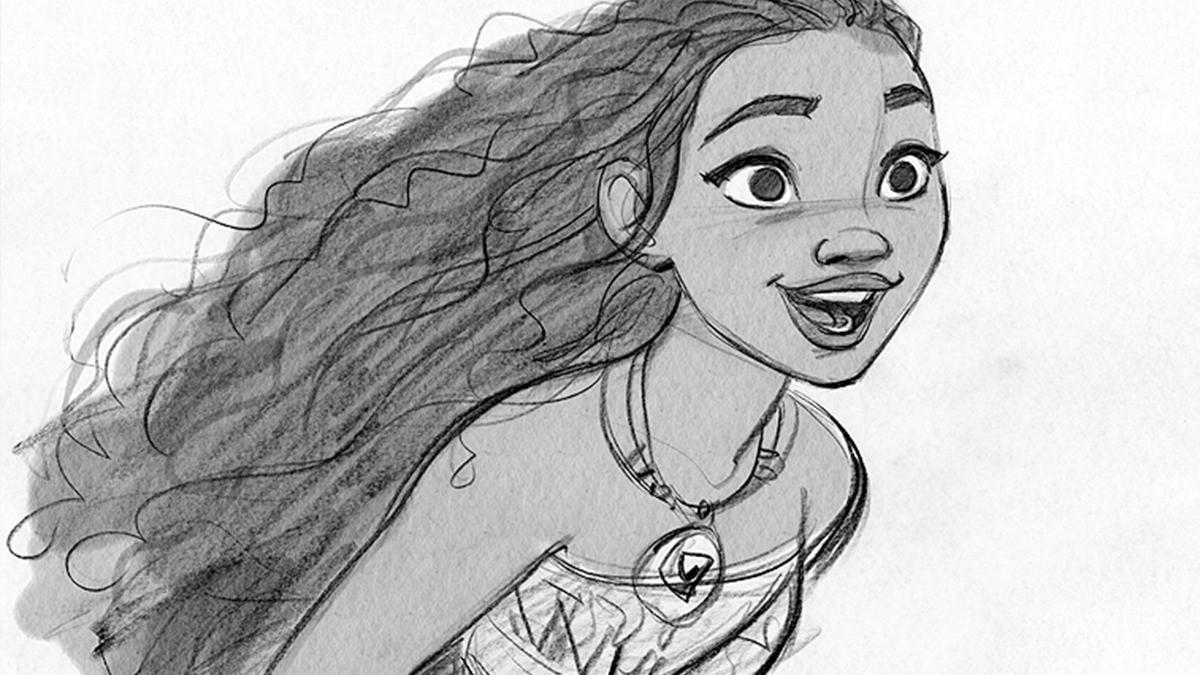 Moana Black And White Images